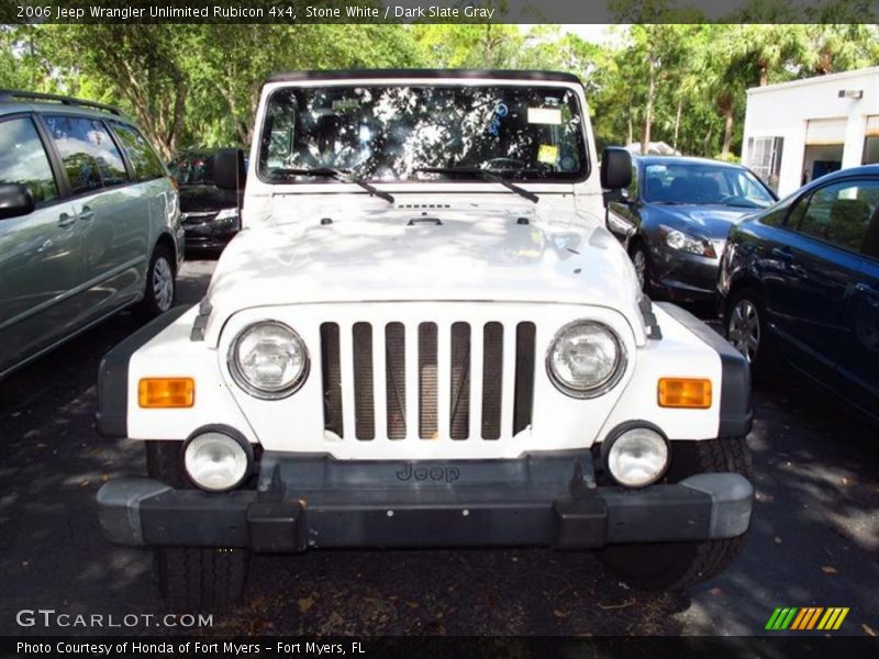 Stone White / Dark Slate Gray 2006 Jeep Wrangler Unlimited Rubicon 4x4