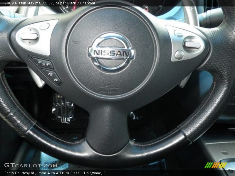 Super Black / Charcoal 2009 Nissan Maxima 3.5 SV