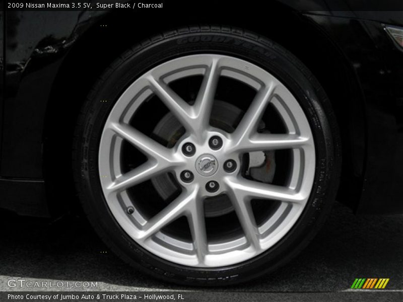 Super Black / Charcoal 2009 Nissan Maxima 3.5 SV