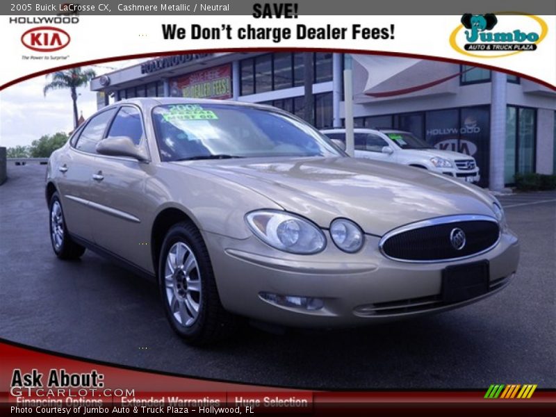 Cashmere Metallic / Neutral 2005 Buick LaCrosse CX