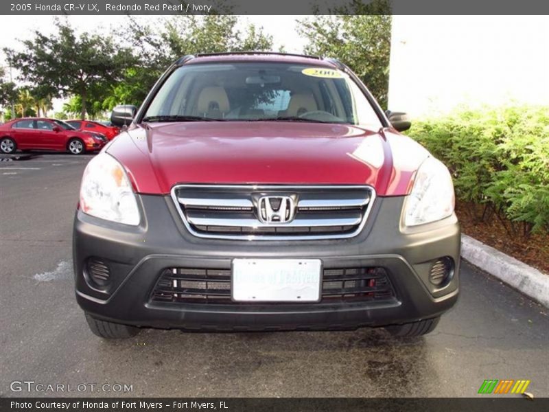 Redondo Red Pearl / Ivory 2005 Honda CR-V LX