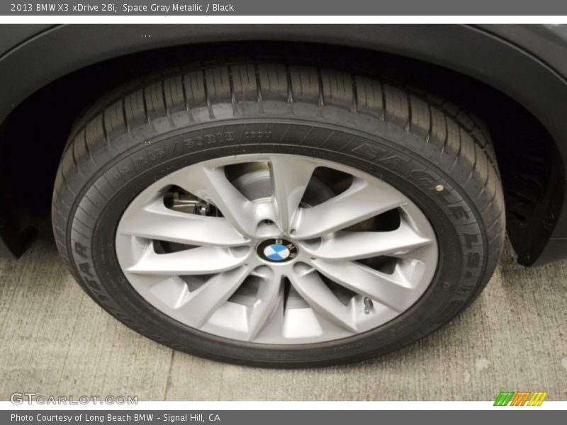 Space Gray Metallic / Black 2013 BMW X3 xDrive 28i