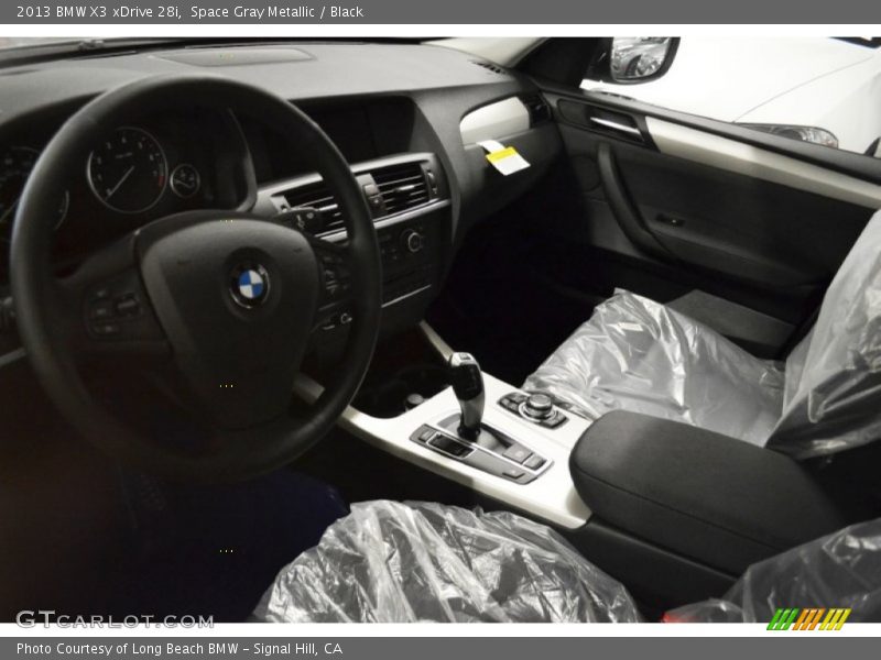 Space Gray Metallic / Black 2013 BMW X3 xDrive 28i
