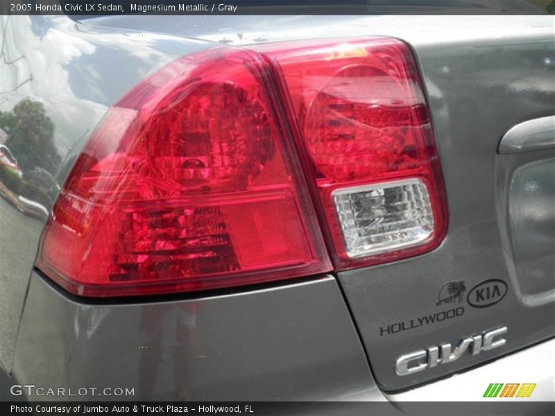 Magnesium Metallic / Gray 2005 Honda Civic LX Sedan
