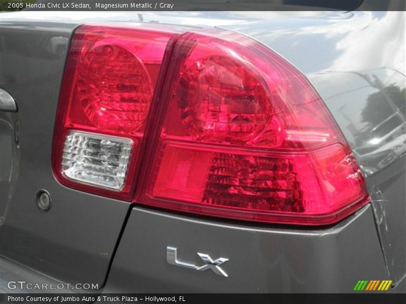 Magnesium Metallic / Gray 2005 Honda Civic LX Sedan