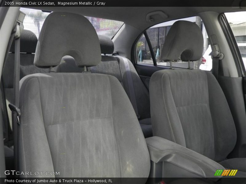 Magnesium Metallic / Gray 2005 Honda Civic LX Sedan