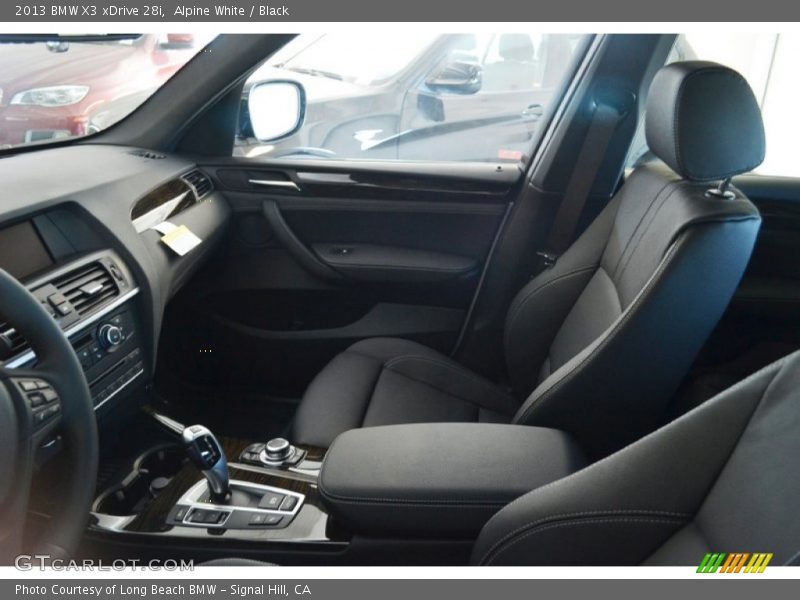 Alpine White / Black 2013 BMW X3 xDrive 28i
