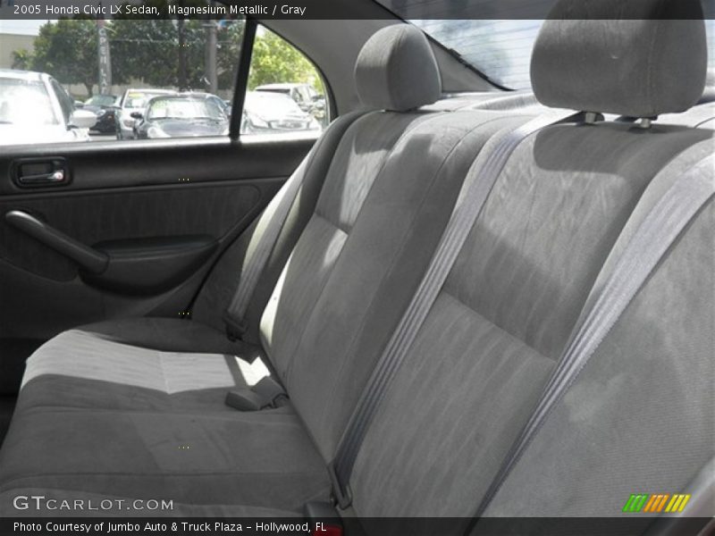 Magnesium Metallic / Gray 2005 Honda Civic LX Sedan
