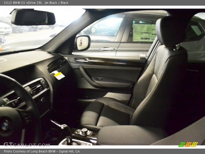 Jet Black / Black 2013 BMW X3 xDrive 28i
