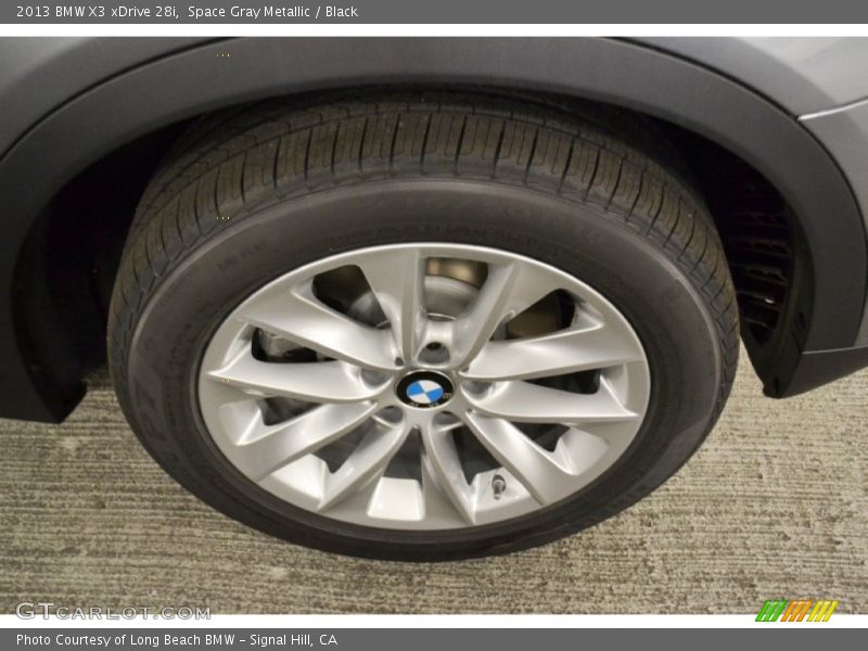 Space Gray Metallic / Black 2013 BMW X3 xDrive 28i