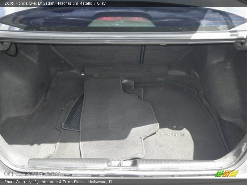 Magnesium Metallic / Gray 2005 Honda Civic LX Sedan