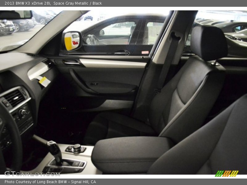 Space Gray Metallic / Black 2013 BMW X3 xDrive 28i