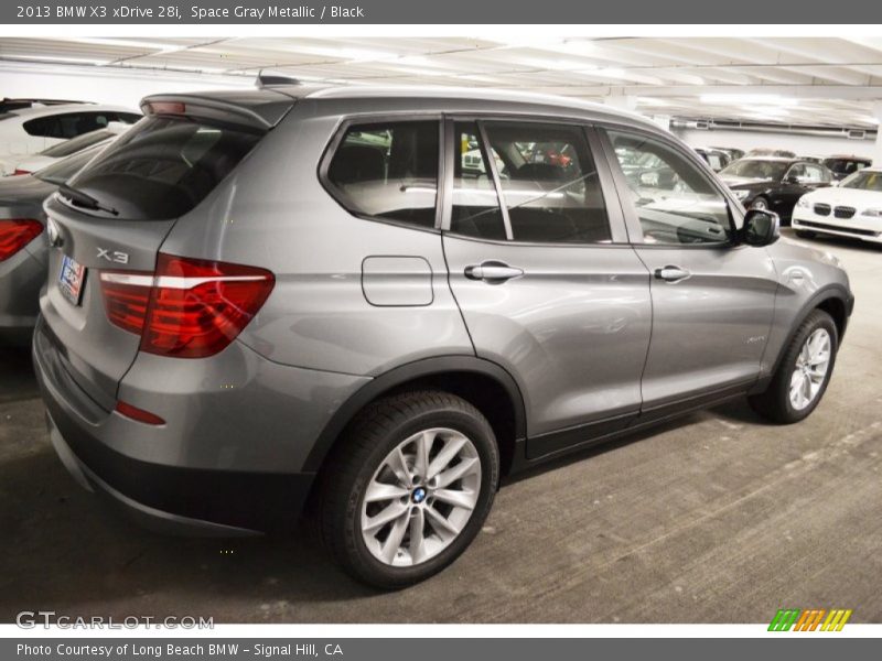 Space Gray Metallic / Black 2013 BMW X3 xDrive 28i