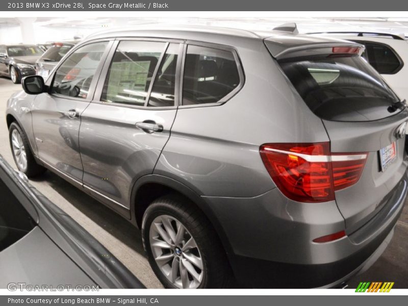 Space Gray Metallic / Black 2013 BMW X3 xDrive 28i