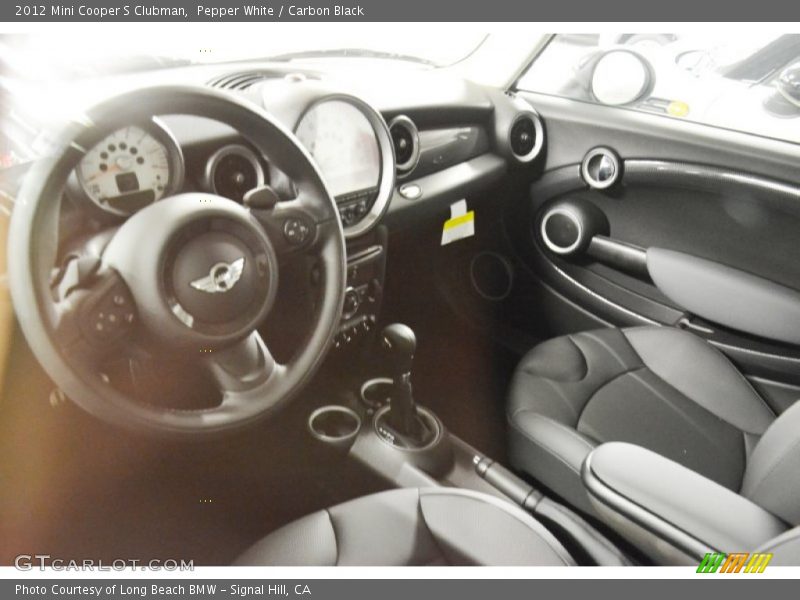 Pepper White / Carbon Black 2012 Mini Cooper S Clubman