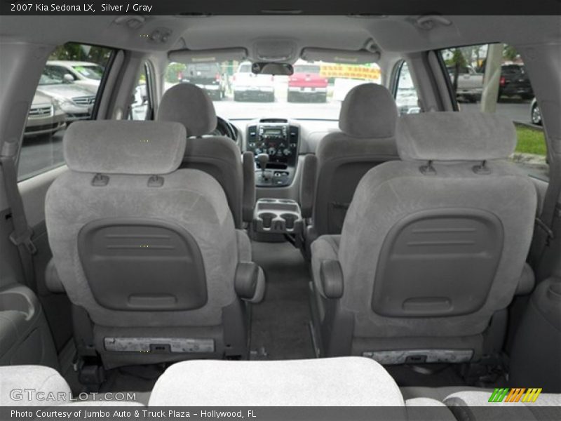 Silver / Gray 2007 Kia Sedona LX