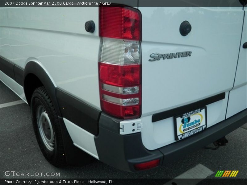 Arctic White / Gray 2007 Dodge Sprinter Van 2500 Cargo