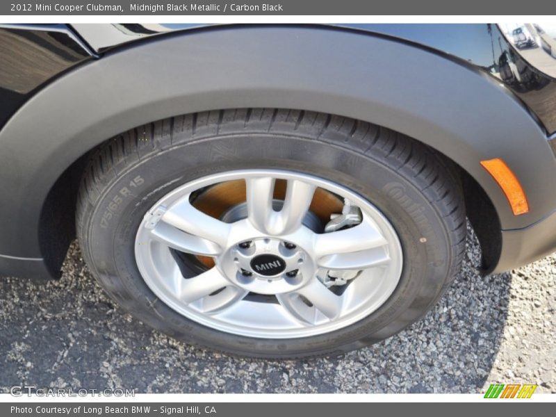 Midnight Black Metallic / Carbon Black 2012 Mini Cooper Clubman