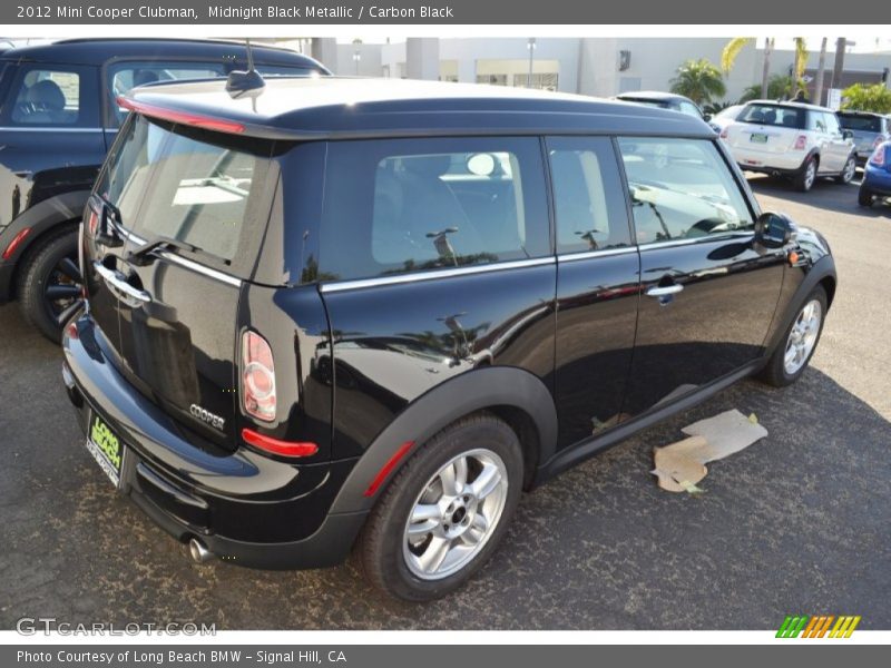 Midnight Black Metallic / Carbon Black 2012 Mini Cooper Clubman