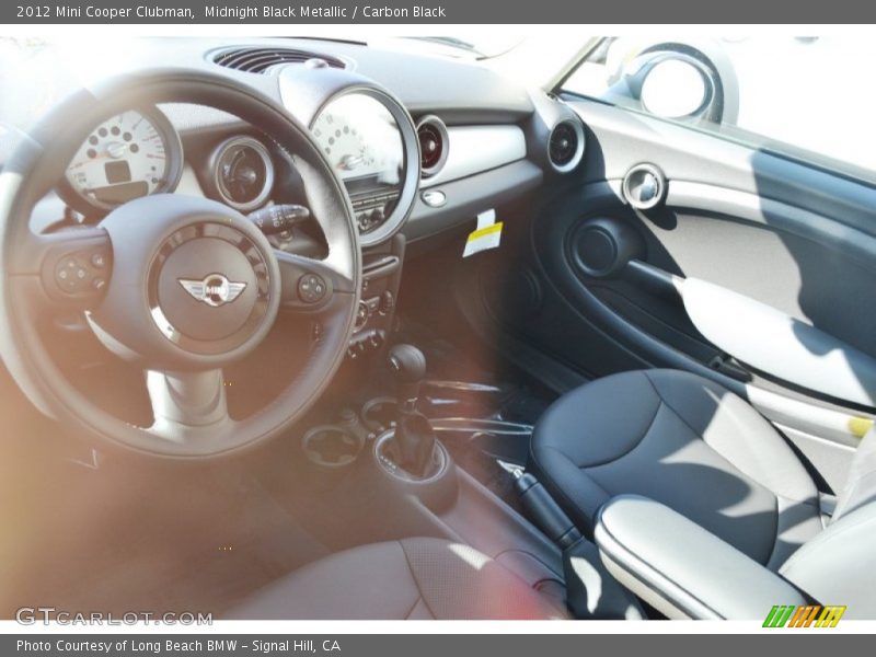 Midnight Black Metallic / Carbon Black 2012 Mini Cooper Clubman