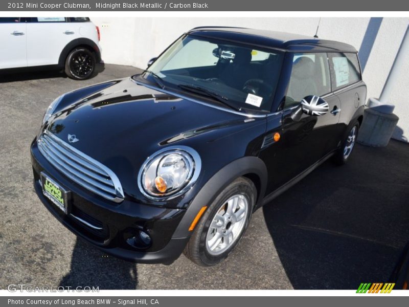 Midnight Black Metallic / Carbon Black 2012 Mini Cooper Clubman