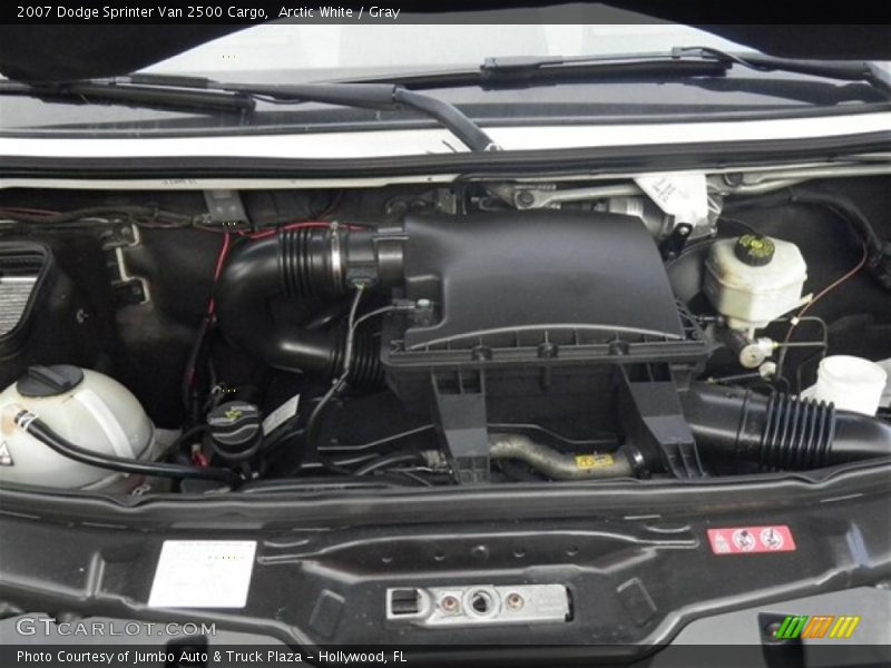 Arctic White / Gray 2007 Dodge Sprinter Van 2500 Cargo