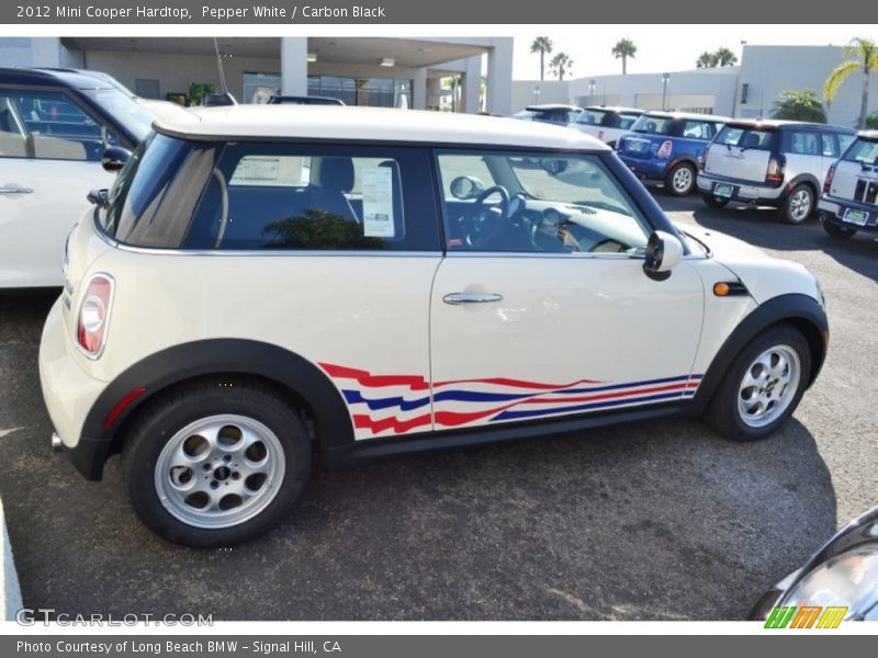 Pepper White / Carbon Black 2012 Mini Cooper Hardtop