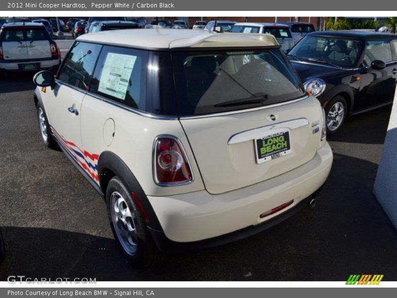 Pepper White / Carbon Black 2012 Mini Cooper Hardtop