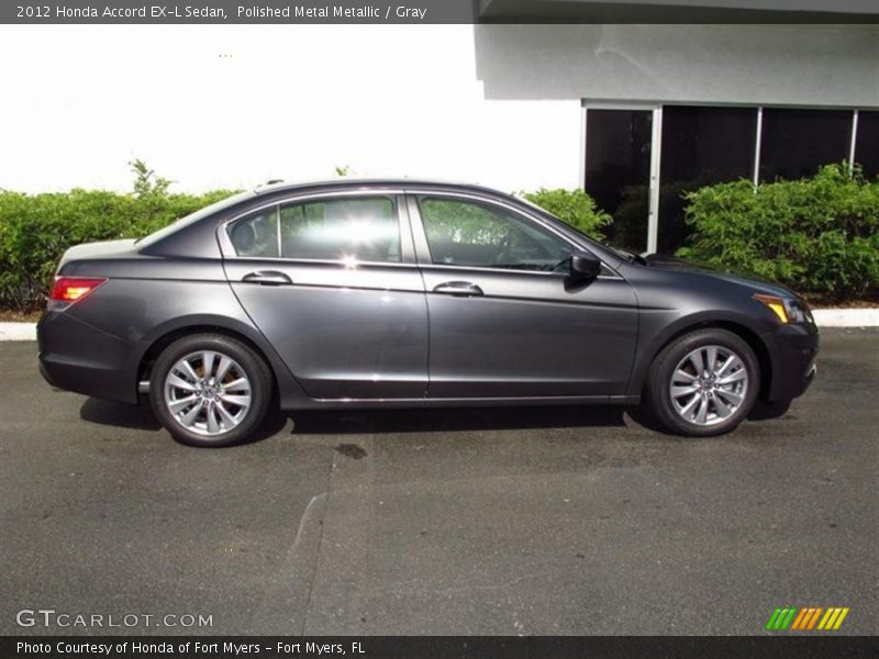 Polished Metal Metallic / Gray 2012 Honda Accord EX-L Sedan