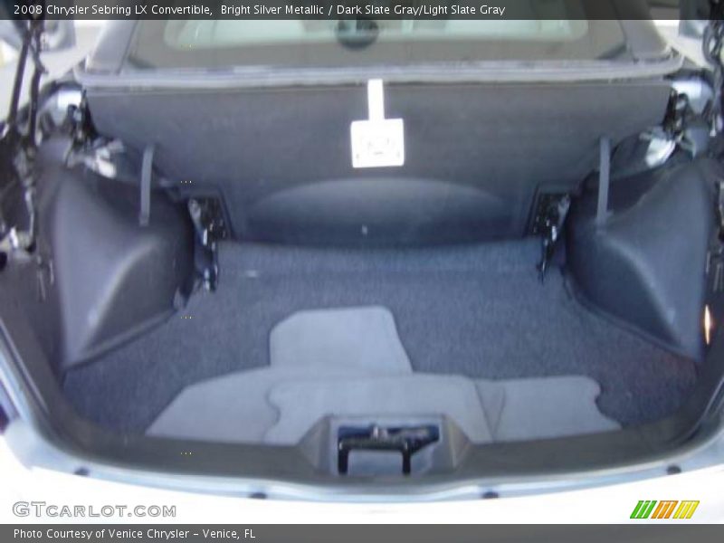 Bright Silver Metallic / Dark Slate Gray/Light Slate Gray 2008 Chrysler Sebring LX Convertible