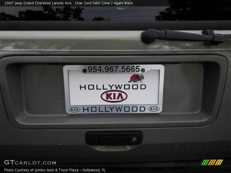 Char Gold Satin Glow / Agate Black 1997 Jeep Grand Cherokee Laredo 4x4