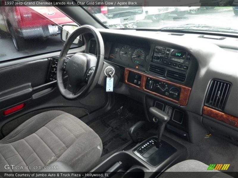 Char Gold Satin Glow / Agate Black 1997 Jeep Grand Cherokee Laredo 4x4