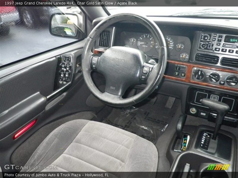 Char Gold Satin Glow / Agate Black 1997 Jeep Grand Cherokee Laredo 4x4