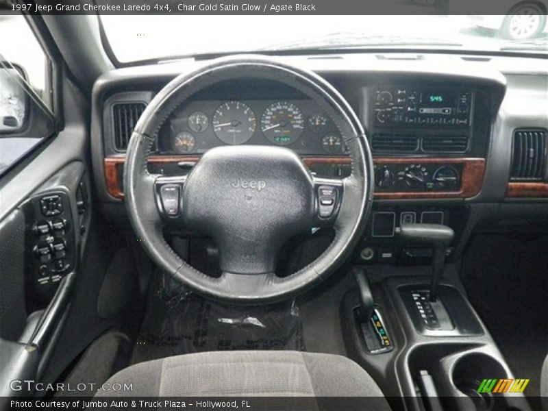 Char Gold Satin Glow / Agate Black 1997 Jeep Grand Cherokee Laredo 4x4