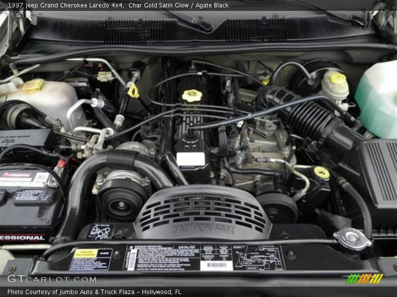 Char Gold Satin Glow / Agate Black 1997 Jeep Grand Cherokee Laredo 4x4
