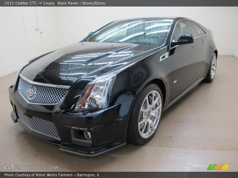Black Raven / Ebony/Ebony 2012 Cadillac CTS -V Coupe
