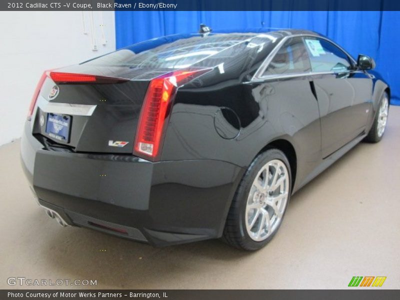 Black Raven / Ebony/Ebony 2012 Cadillac CTS -V Coupe