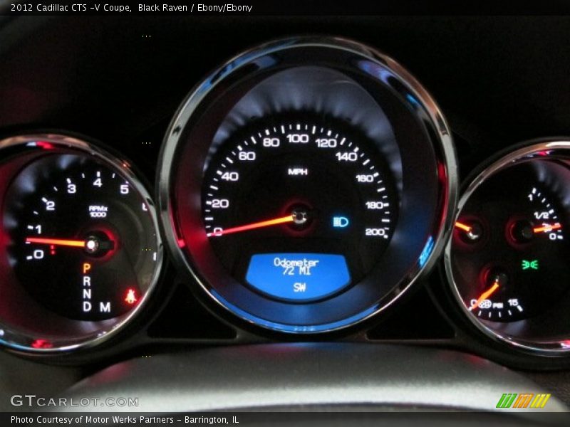  2012 CTS -V Coupe -V Coupe Gauges