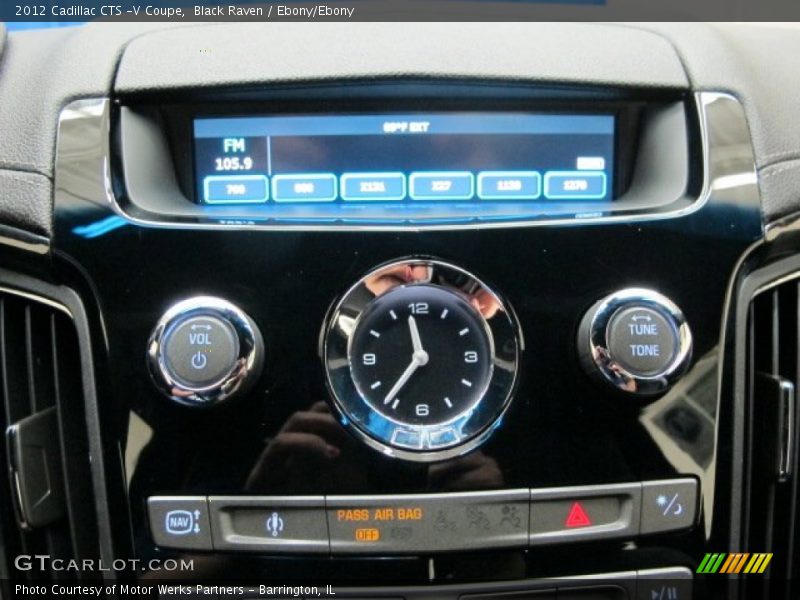Black Raven / Ebony/Ebony 2012 Cadillac CTS -V Coupe