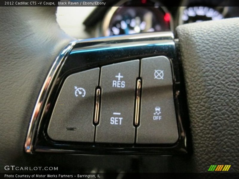 Controls of 2012 CTS -V Coupe