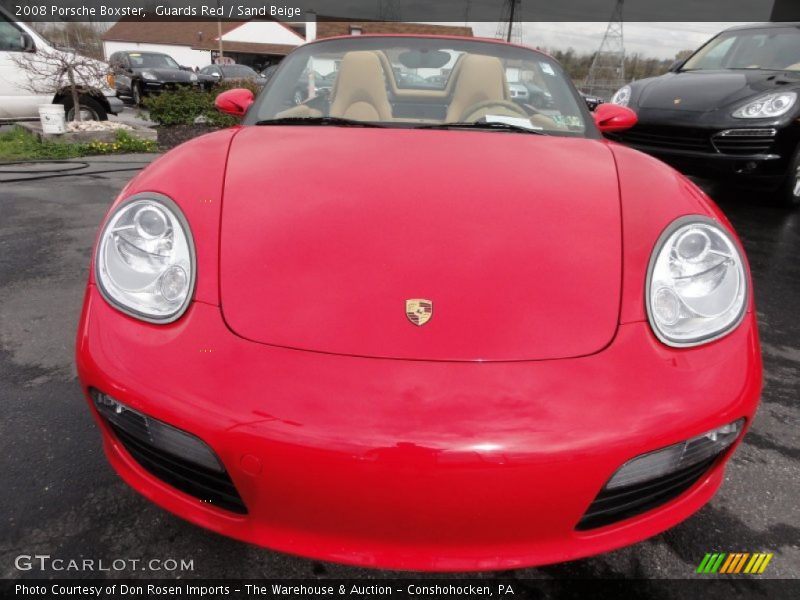 Guards Red / Sand Beige 2008 Porsche Boxster