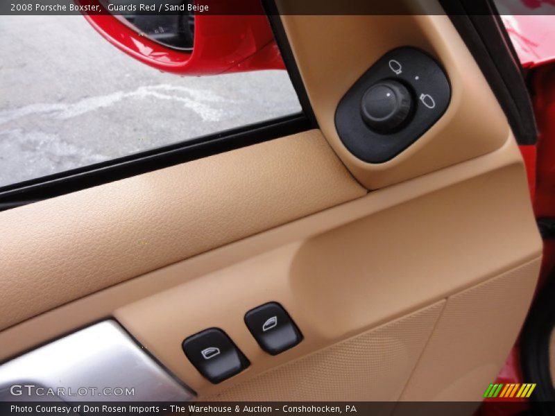 Guards Red / Sand Beige 2008 Porsche Boxster