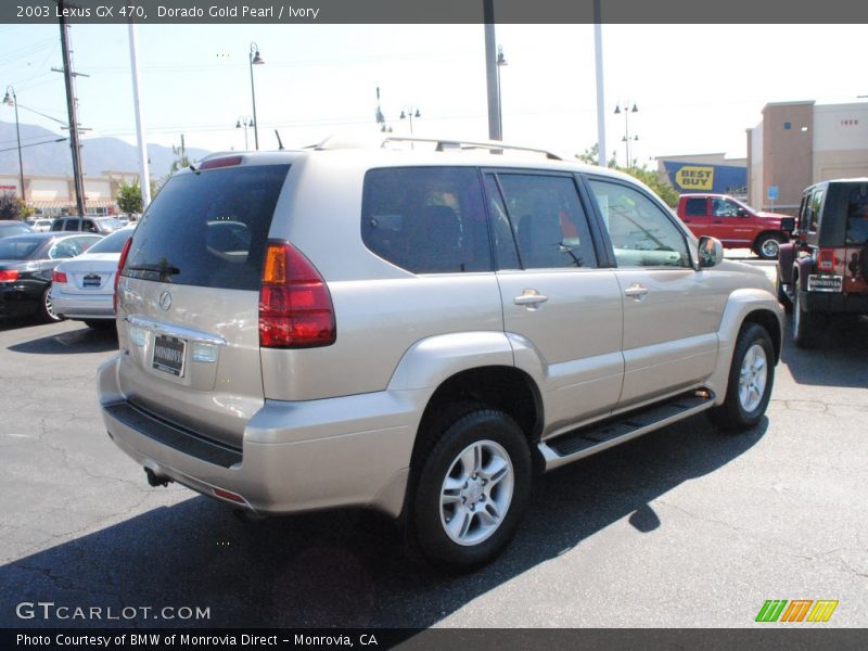 Dorado Gold Pearl / Ivory 2003 Lexus GX 470