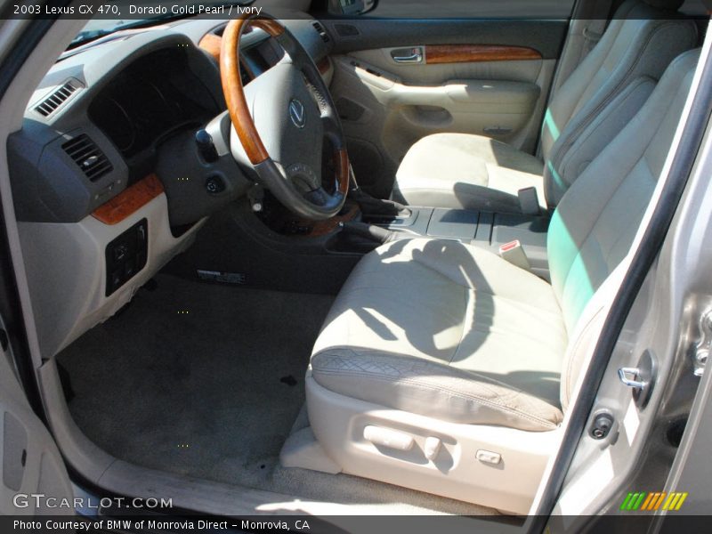 Dorado Gold Pearl / Ivory 2003 Lexus GX 470