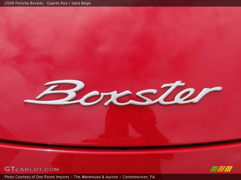 Guards Red / Sand Beige 2008 Porsche Boxster