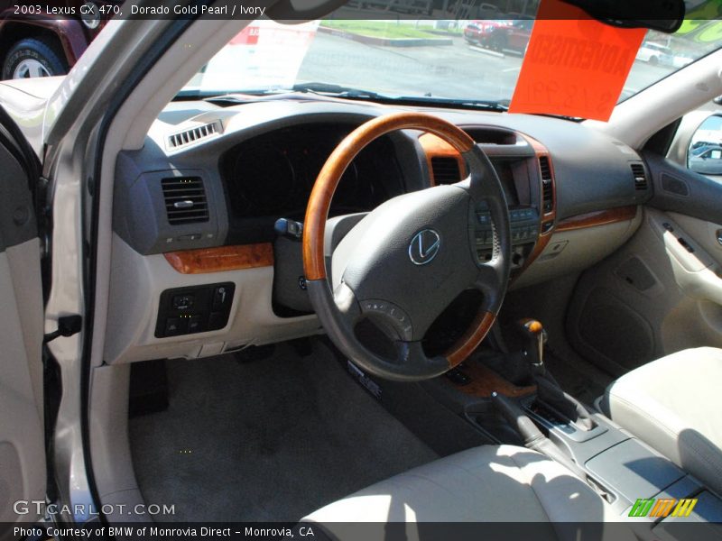 Dorado Gold Pearl / Ivory 2003 Lexus GX 470