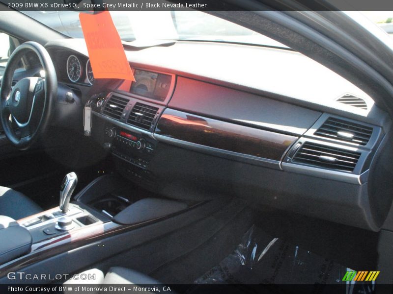 Space Grey Metallic / Black Nevada Leather 2009 BMW X6 xDrive50i