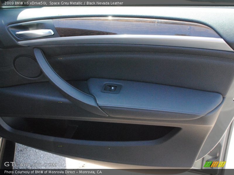 Space Grey Metallic / Black Nevada Leather 2009 BMW X6 xDrive50i