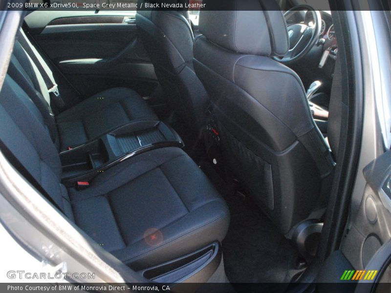 Space Grey Metallic / Black Nevada Leather 2009 BMW X6 xDrive50i