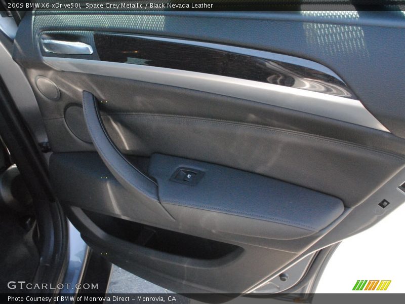 Space Grey Metallic / Black Nevada Leather 2009 BMW X6 xDrive50i